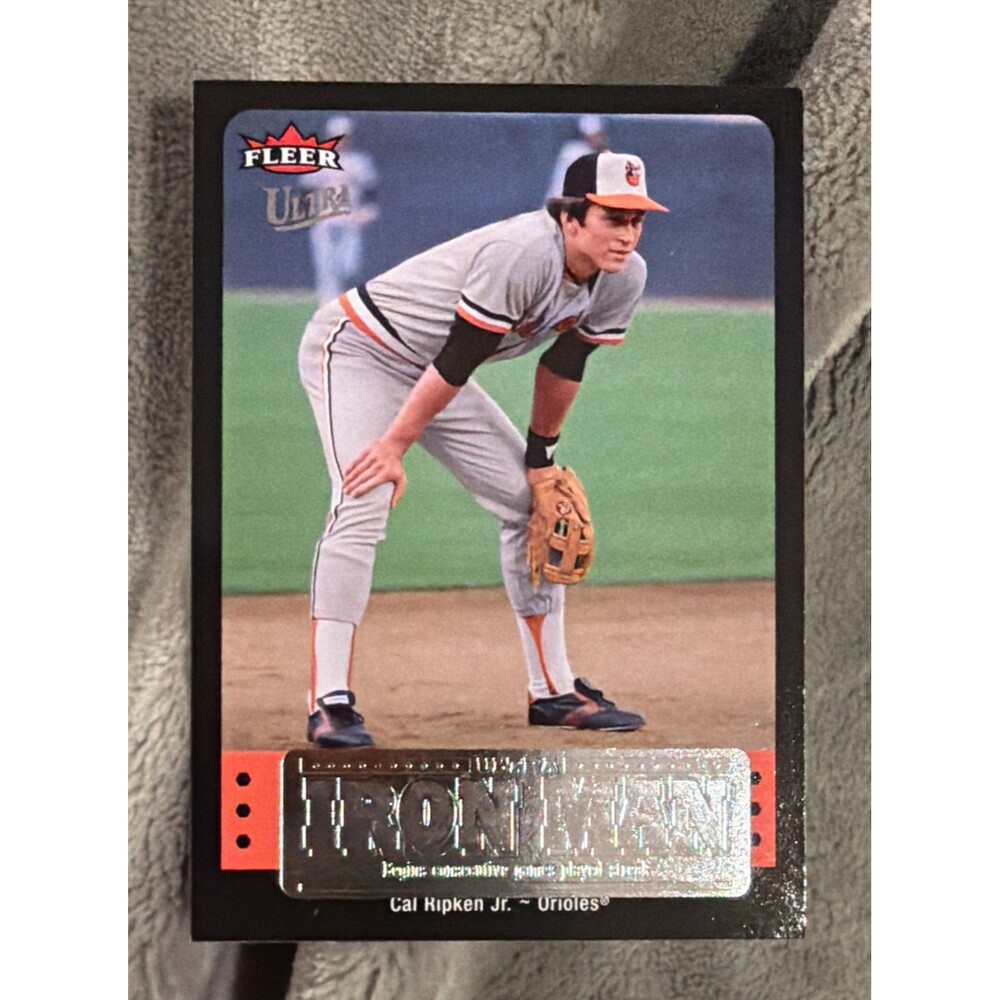 2007 Fleer Ultra - Ultra Iron Man Cal Ripken #UIM-3